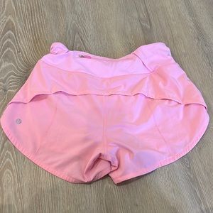 Lululemon Lined Speed Up Shorts 4” Tall